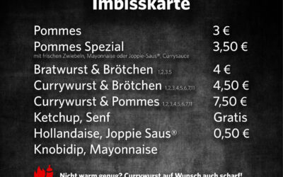 Verpflegung beim Schützenfest durch die Freiwillige Feuerwehr Marienheide